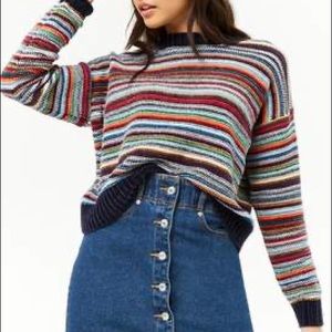 Rainbow Striped Sweater